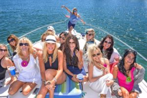 Addio al nubilato in barca lago di Garda
