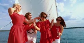 Festa della donna in barca lago di Garda