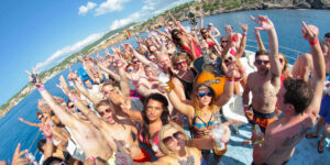 Party boat lago di Garda